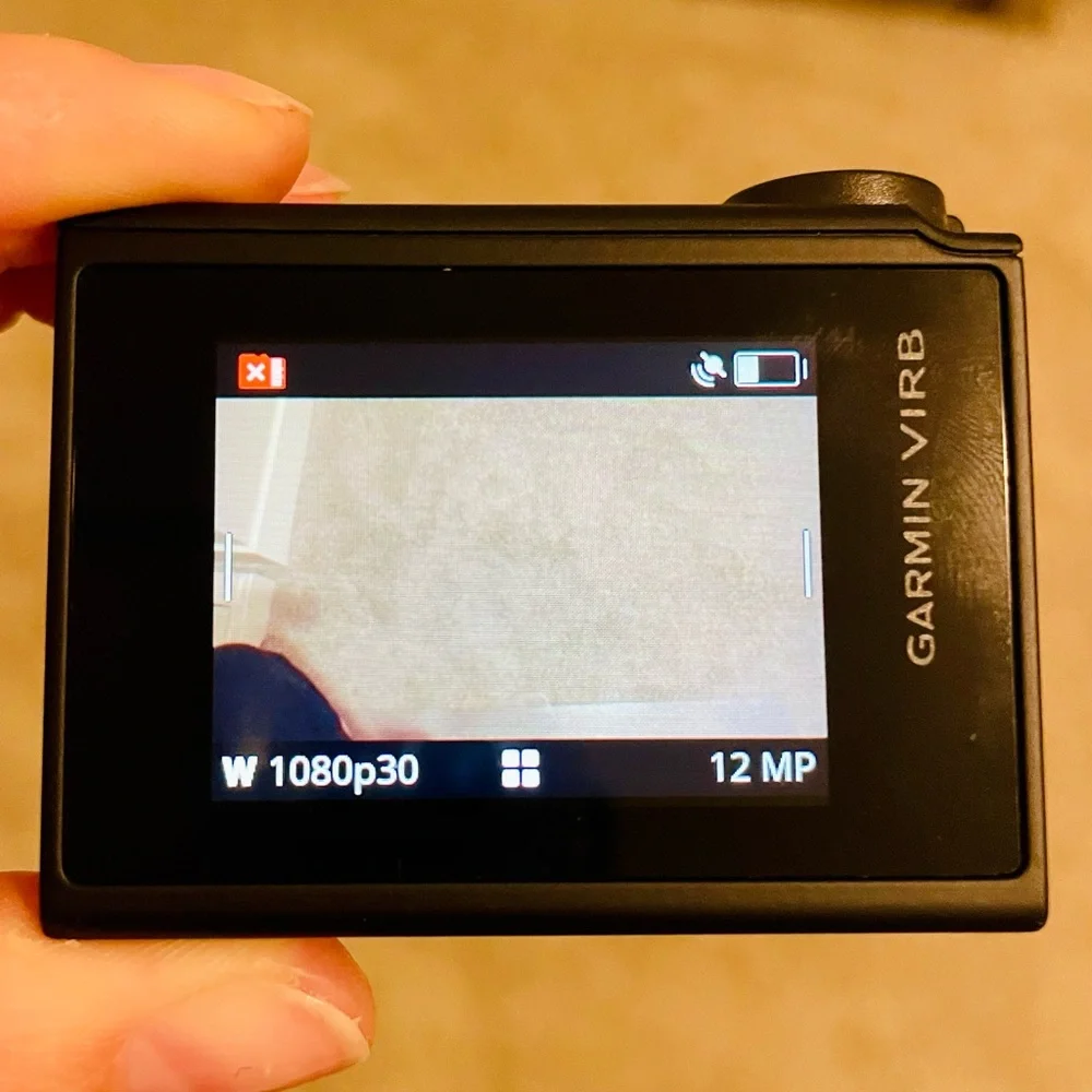 EUC | Garmin VIRB Ultra 30 Action Camera, Gimbal, & Accessories Bundle